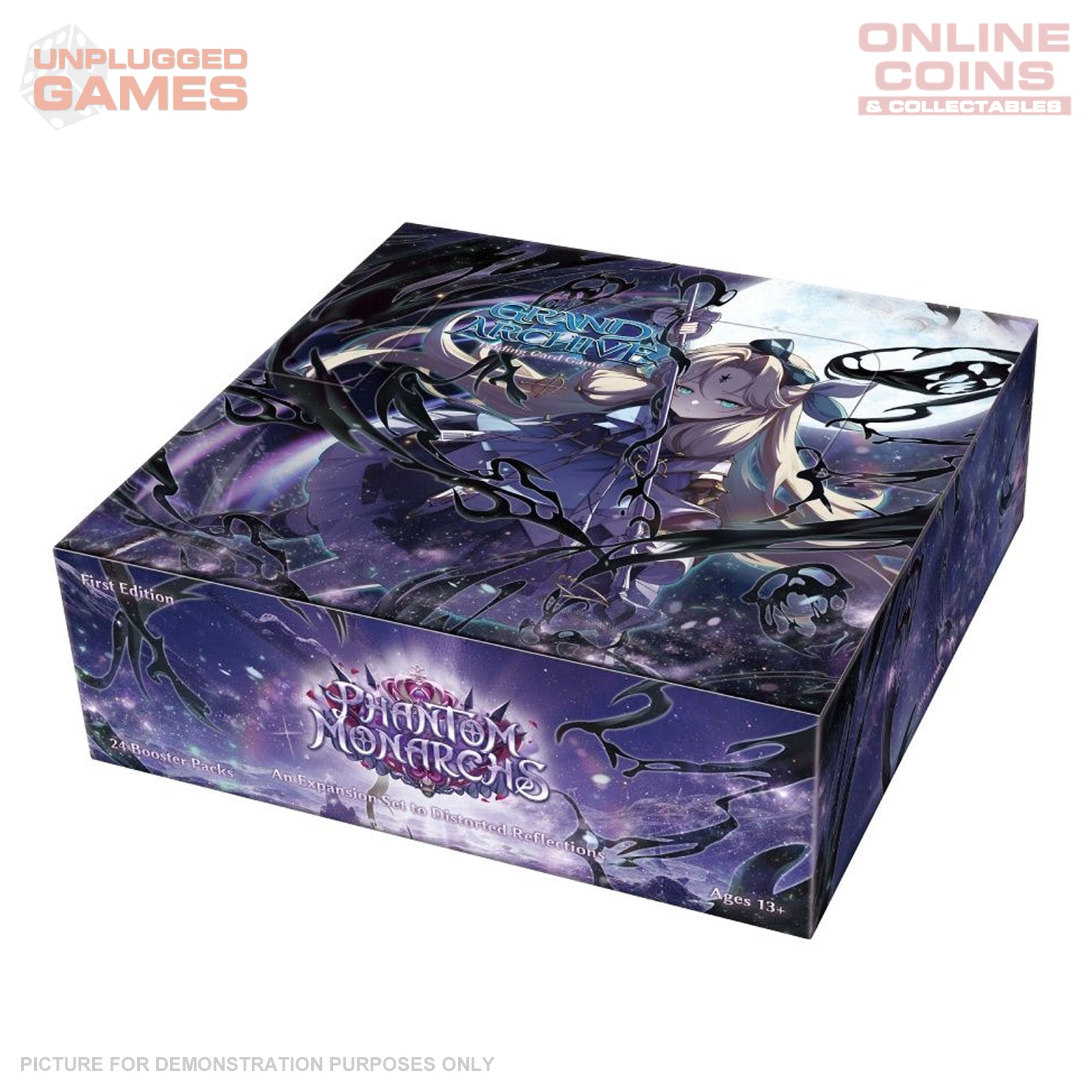 Grand Archive TCG: Phantom Monarchs – SEALED Booster Box (24 Packs) – 1st Edition (PRE ORDER)